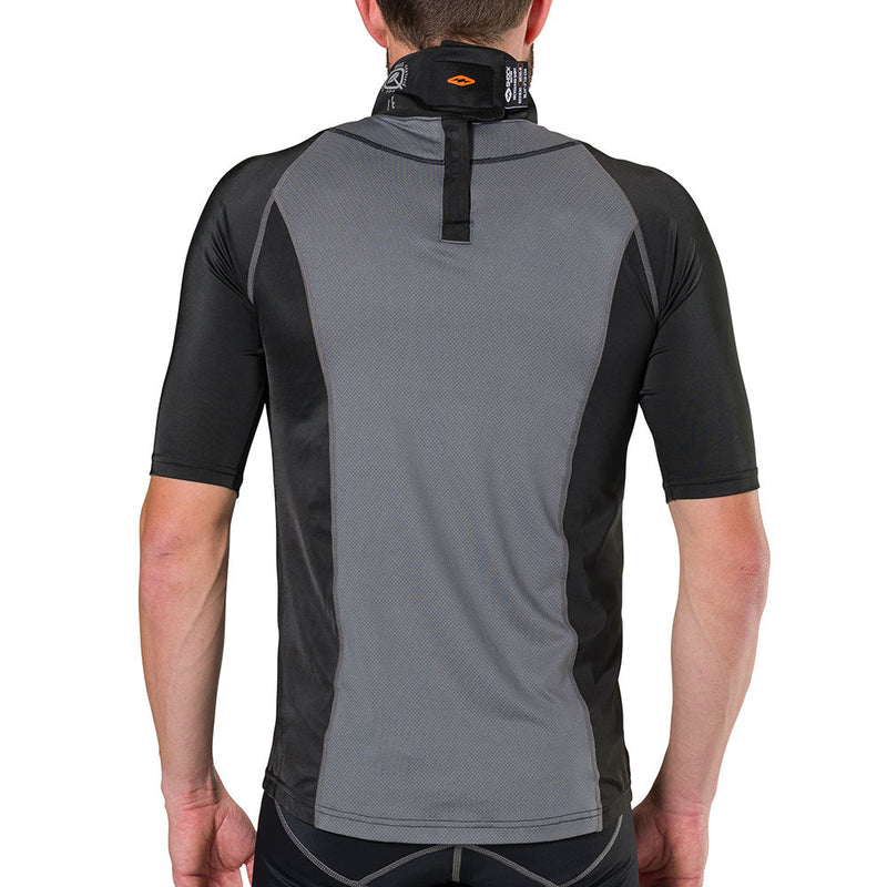 Ultra Compression Hockey Short Sleeve Youth Neck Guard Shirt