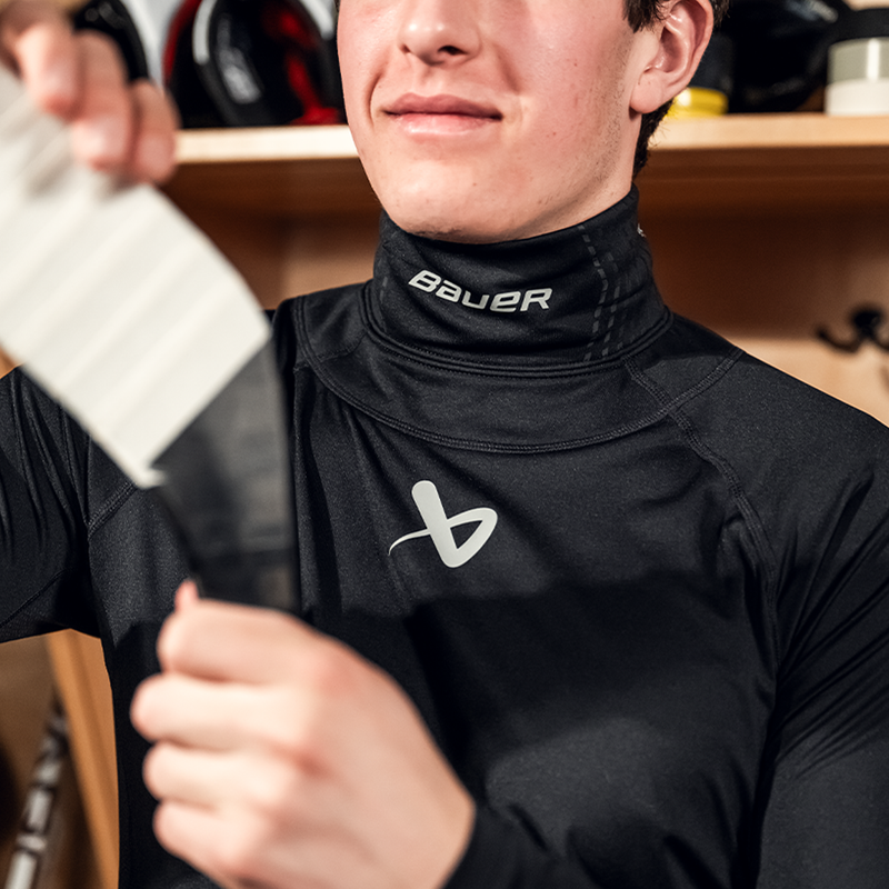 Bauer Neck Compression Shirt Senior