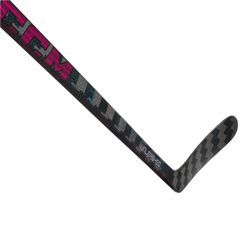 CCM Ribcor Trigger Unleashed Pro Intermediate Stick - Black