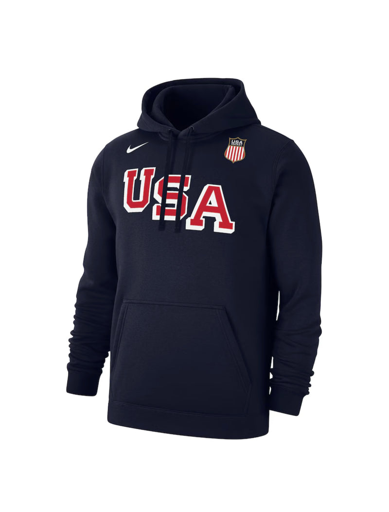 Nike 2026 Winter Olympics USA Hockey Club Fleece Adult Hoodie