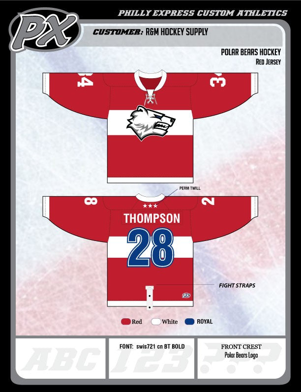PX Maulers Hockey Jersey