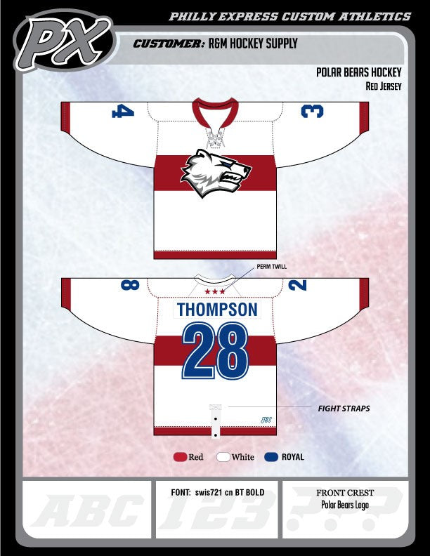 PX Maulers Hockey Jersey