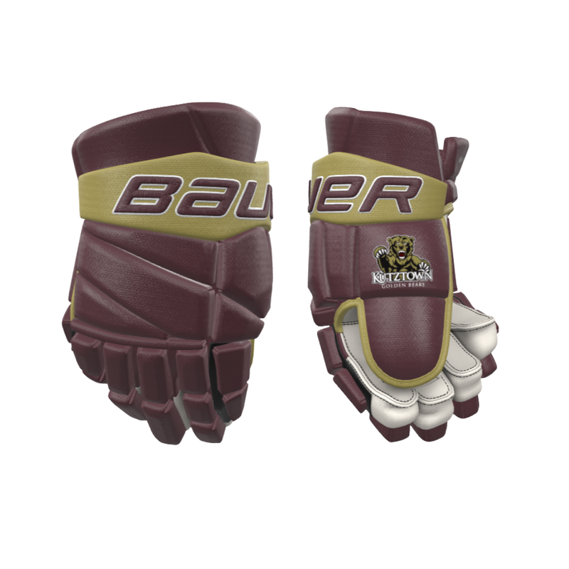 Bauer Vapor Elite Team Glove - Kutztown Golden Bears