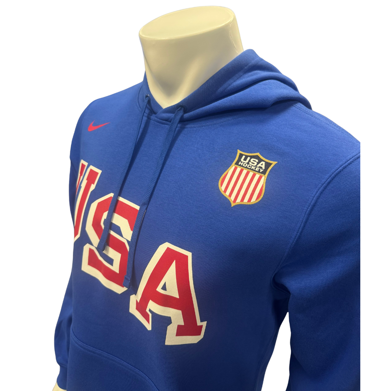 Nike 2026 Winter Olympics USA Hockey Club Fleece Adult Hoodie
