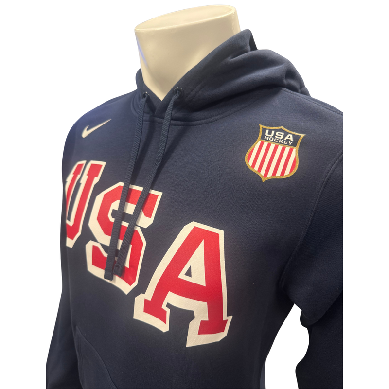 Nike 2026 Winter Olympics USA Hockey Club Fleece Adult Hoodie