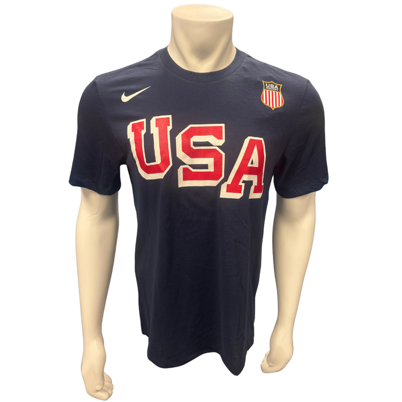 Nike 2026 Winter Olympics USA Hockey Dri-Fit Adult Cotton Tee