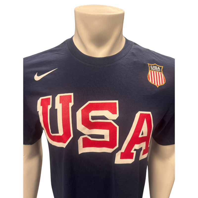 Nike 2026 Winter Olympics USA Hockey Dri-Fit Adult Cotton Tee