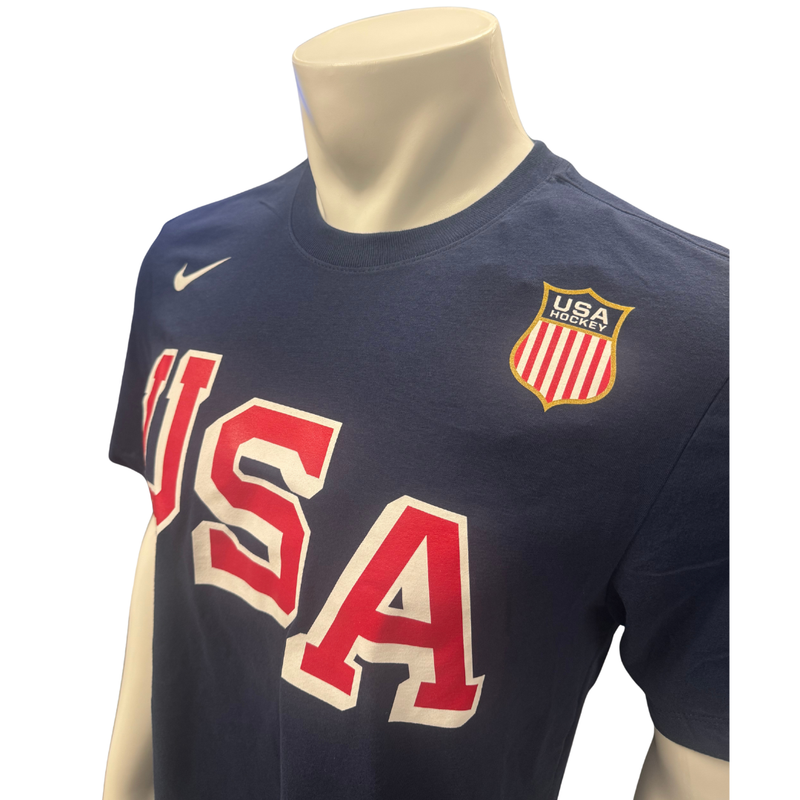 Nike 2026 Winter Olympics USA Hockey Dri-Fit Adult Cotton Tee