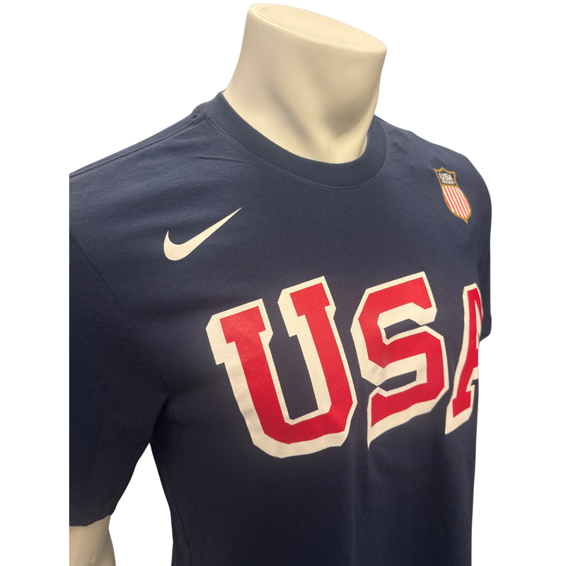 Nike 2026 Winter Olympics USA Hockey Dri-Fit Adult Cotton Tee