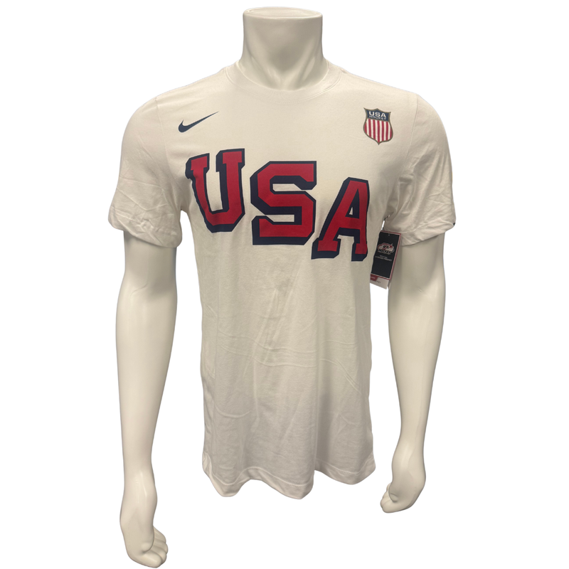 Nike 2026 Winter Olympics USA Hockey Dri-Fit Adult Cotton Tee