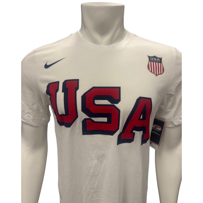 Nike 2026 Winter Olympics USA Hockey Dri-Fit Adult Cotton Tee