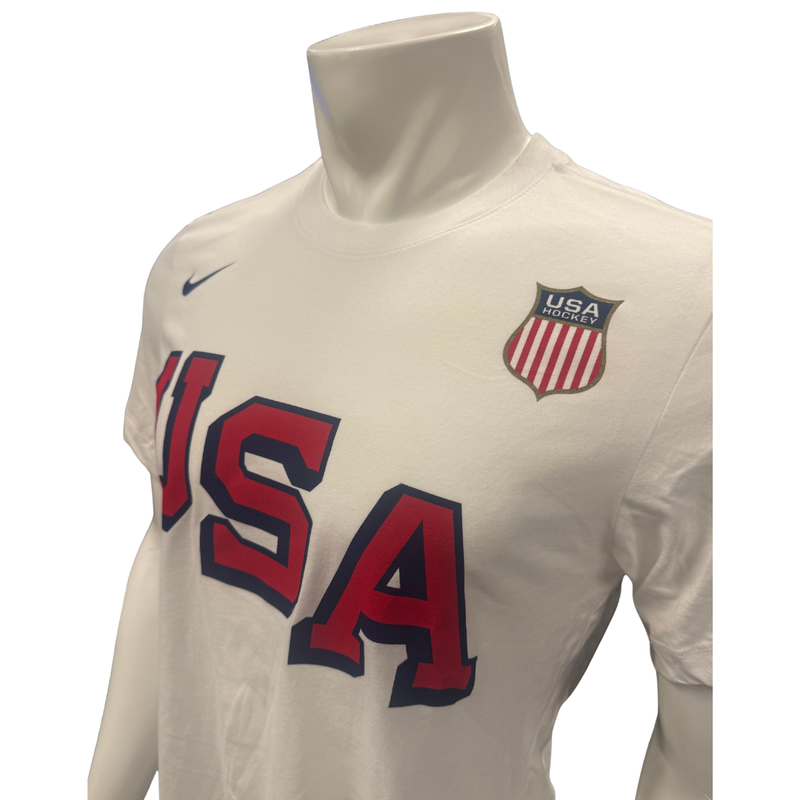 Nike 2026 Winter Olympics USA Hockey Dri-Fit Adult Cotton Tee