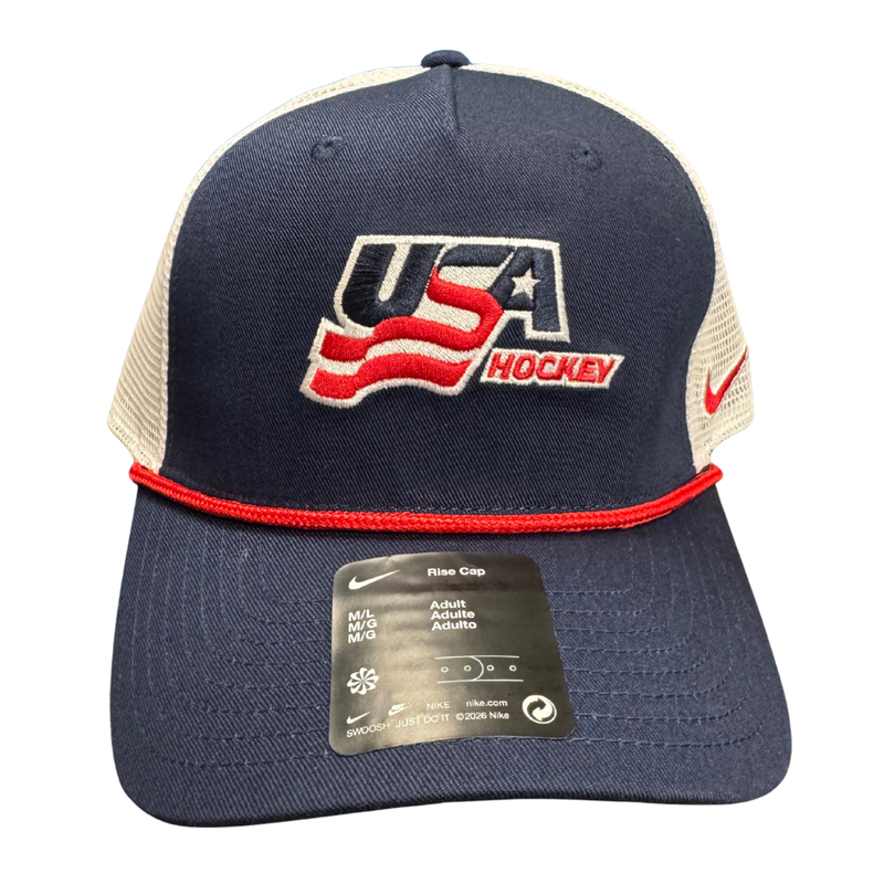 Nike 2026 Winter Olympics USA Hockey Rise Structured Hat