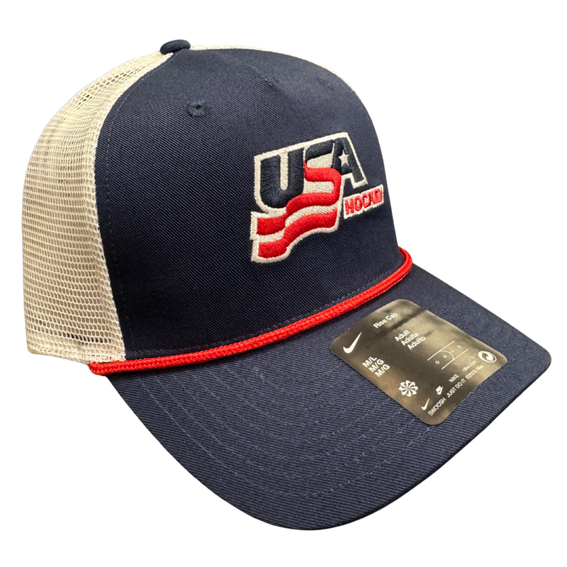 Nike 2026 Winter Olympics USA Hockey Rise Structured Hat
