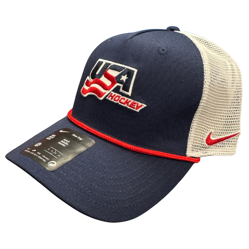 Nike 2026 Winter Olympics USA Hockey Rise Structured Hat