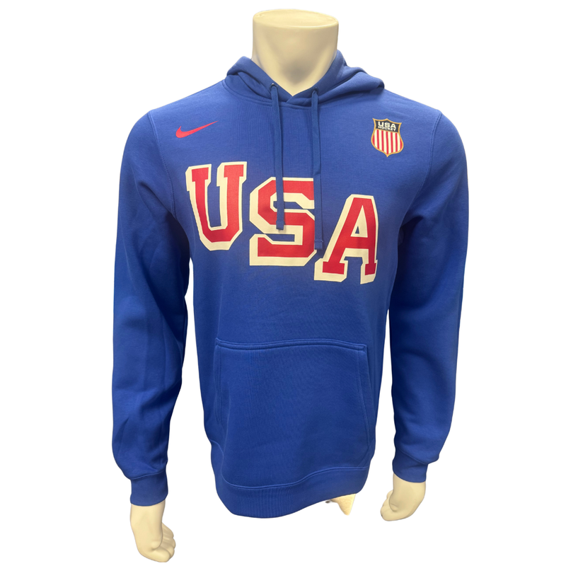 Nike 2026 Winter Olympics USA Hockey Club Fleece Adult Hoodie