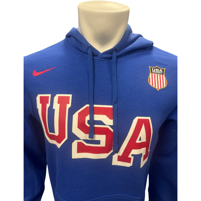 Nike 2026 Winter Olympics USA Hockey Club Fleece Adult Hoodie
