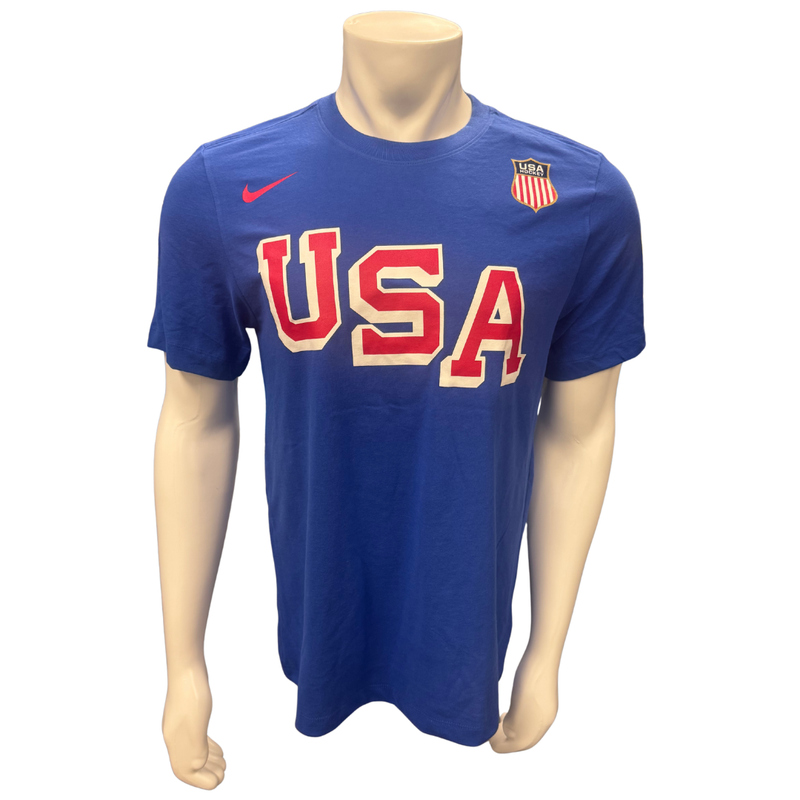 Nike 2026 Winter Olympics USA Hockey Dri-Fit Adult Cotton Tee